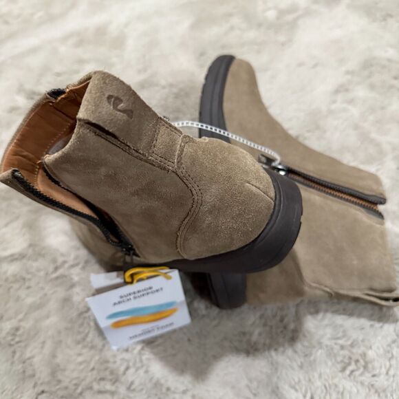 NWT Strive Bamford II Ankle Boots - Taupe Suede, Women’s 8.5, Arch Support - Picture 12 of 15